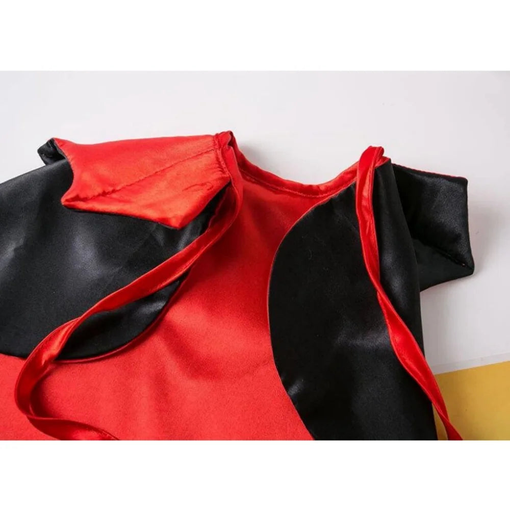 Medium Dog Halloween Costumes, Halloween Dog Vampire Cloak Costume Dog Devil Costume Pet Halloween Costume